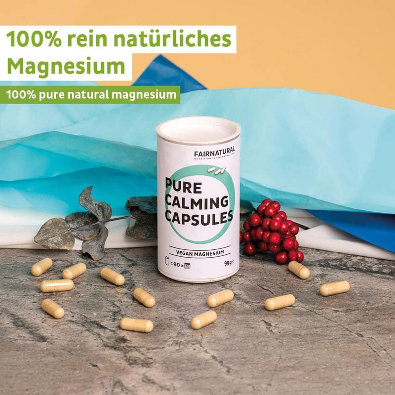 PURE CALMING CAPSULES VEGAN MAGNESIUM 90 St Kapseln