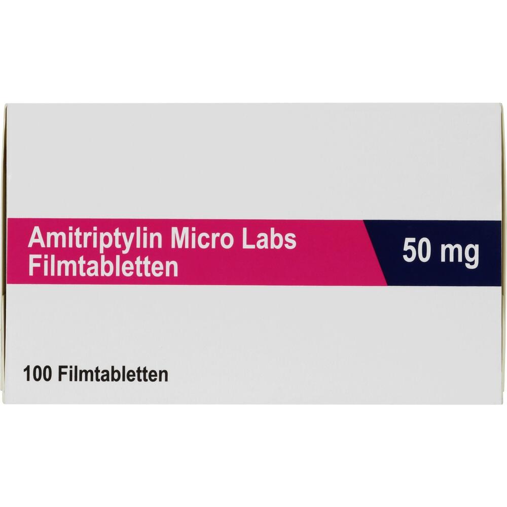Amitriptylin-Micro Labs 50mg 100 St Filmtabletten