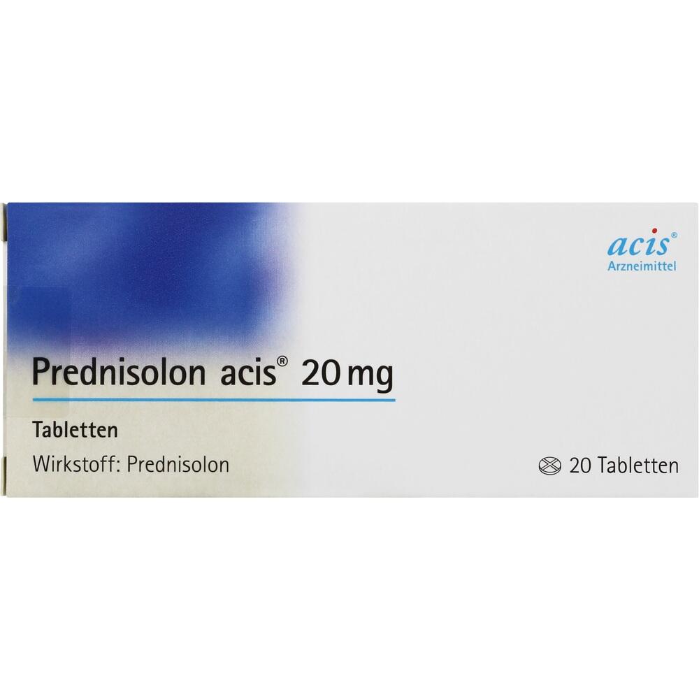 PREDNISOLON ACIS 20 mg Tabletten 20 St Tabletten