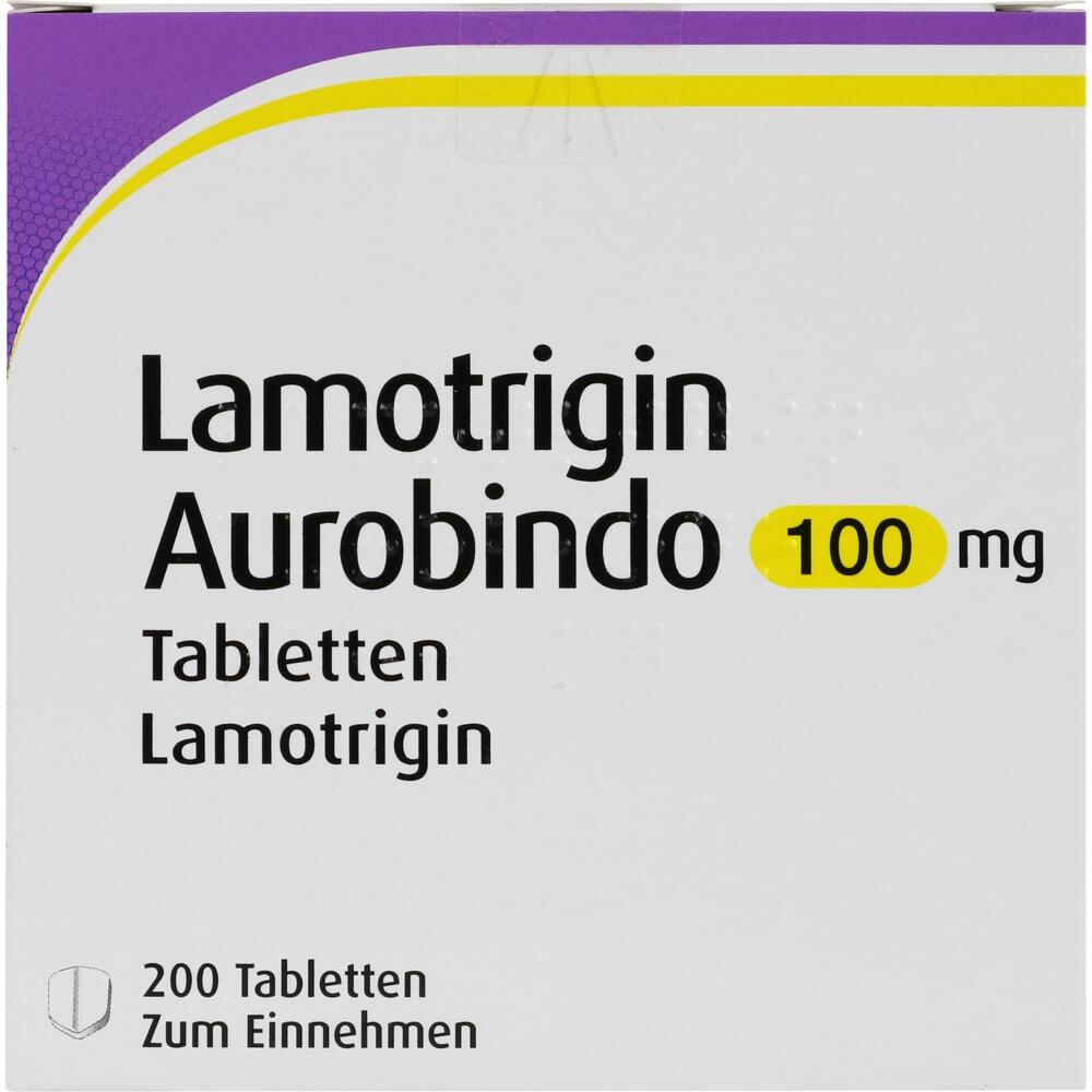 Lamotrigin Aurobindo 100mg 200 St Tabletten