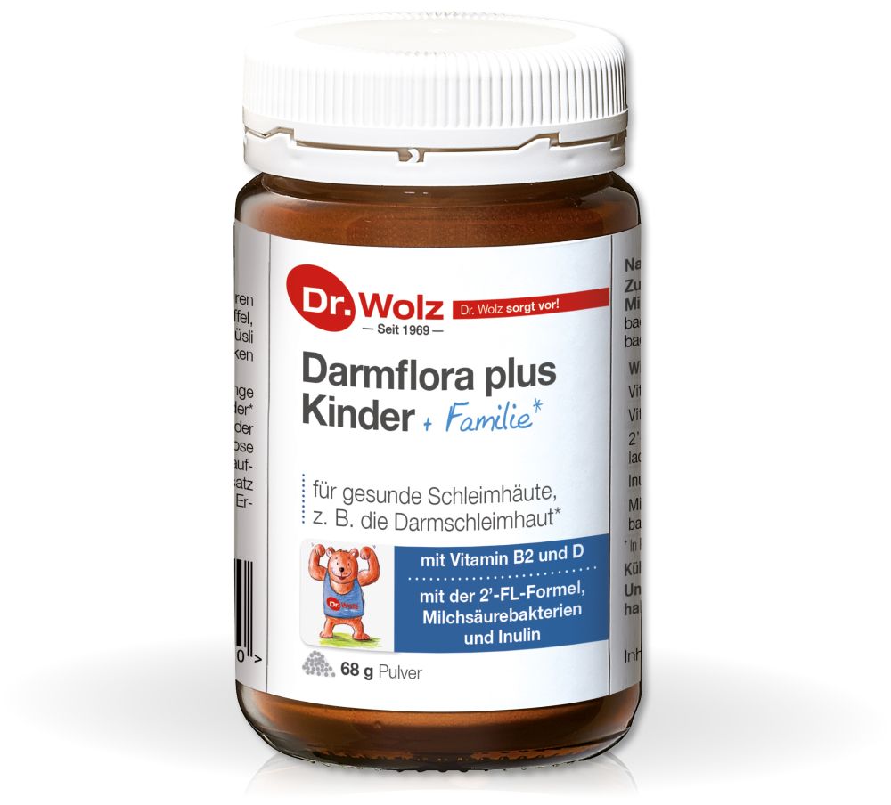 Dr. Wolz Darmflora plus Kinder + Familie 68 g Pulver