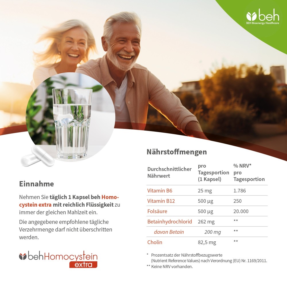beh Homocystein extra 90 St Kapseln