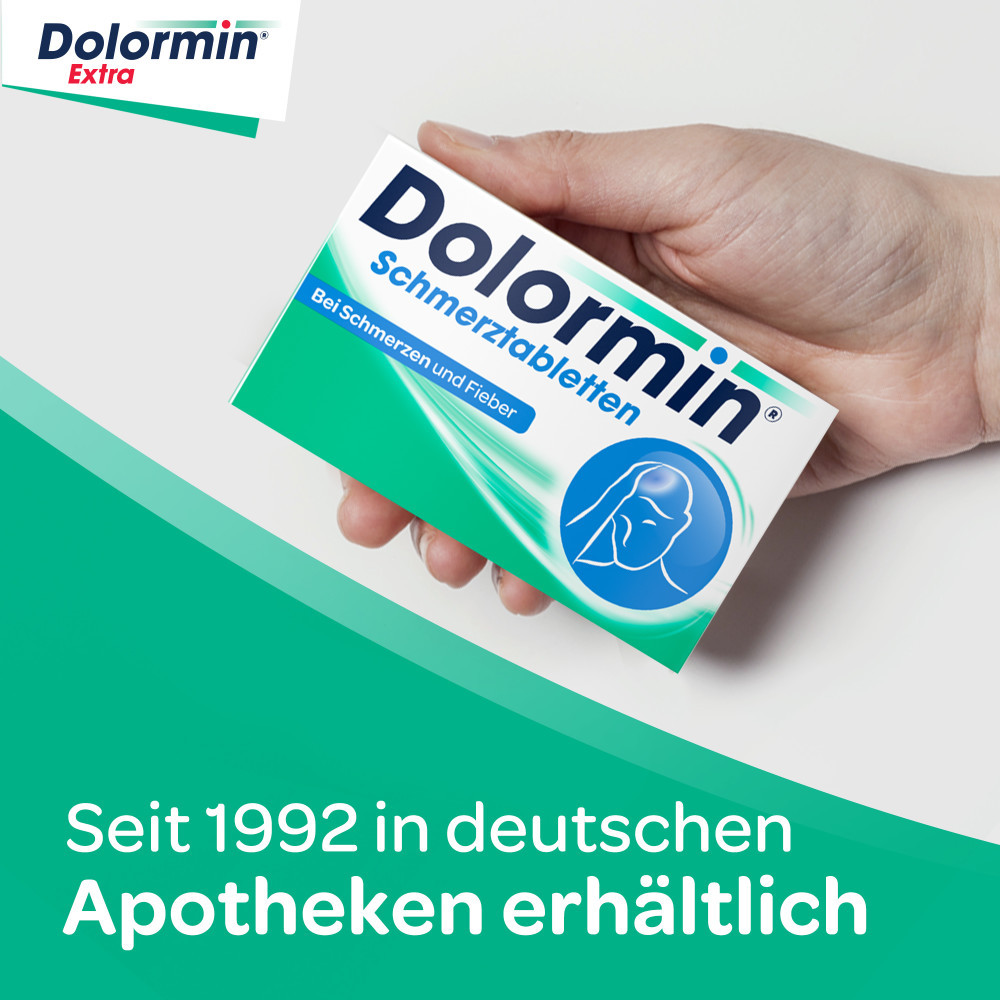 Dolormin Schmerztabletten mit Ibuprofen bei Kopfschmerzen