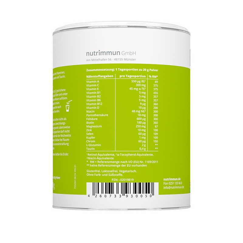 MUCOZINK Pulver 600 g Pulver