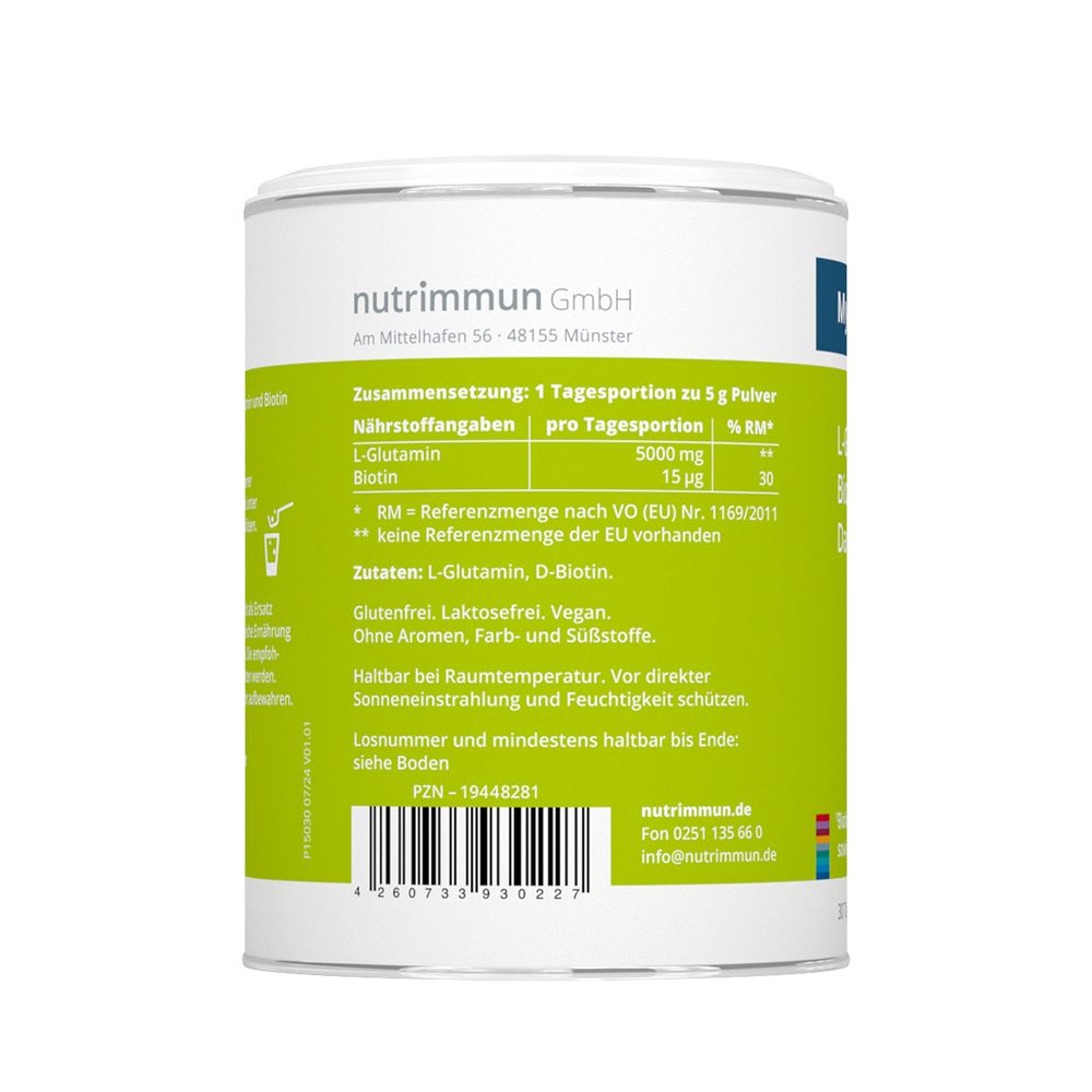 MyBIOTIK GLUTAMIN 5000 150 g Pulver
