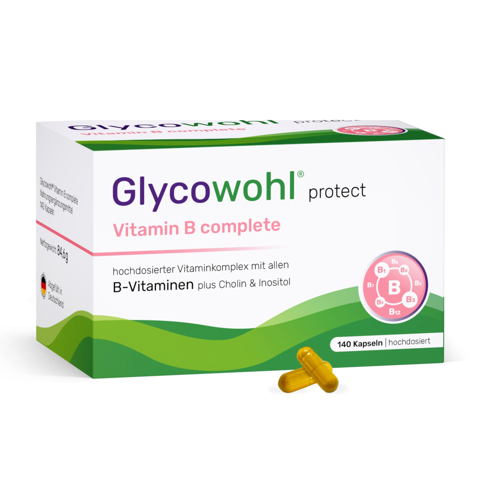 Glycowohl protect Vitamin B complete 140 St Kapseln