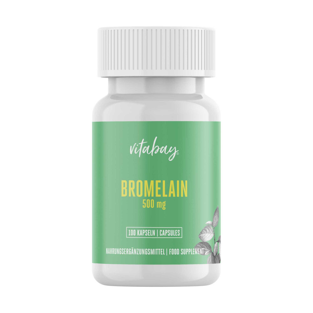 vitabay BROMELAIN 500mg 100 St Kapseln