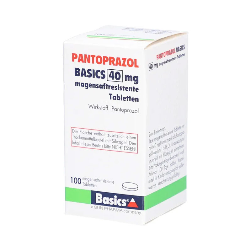 PANTOPRAZOL BASICS 40mg 100 St Tabletten magensaftresistent