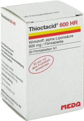 Thioctacid 600 HR 30 St Filmtabletten