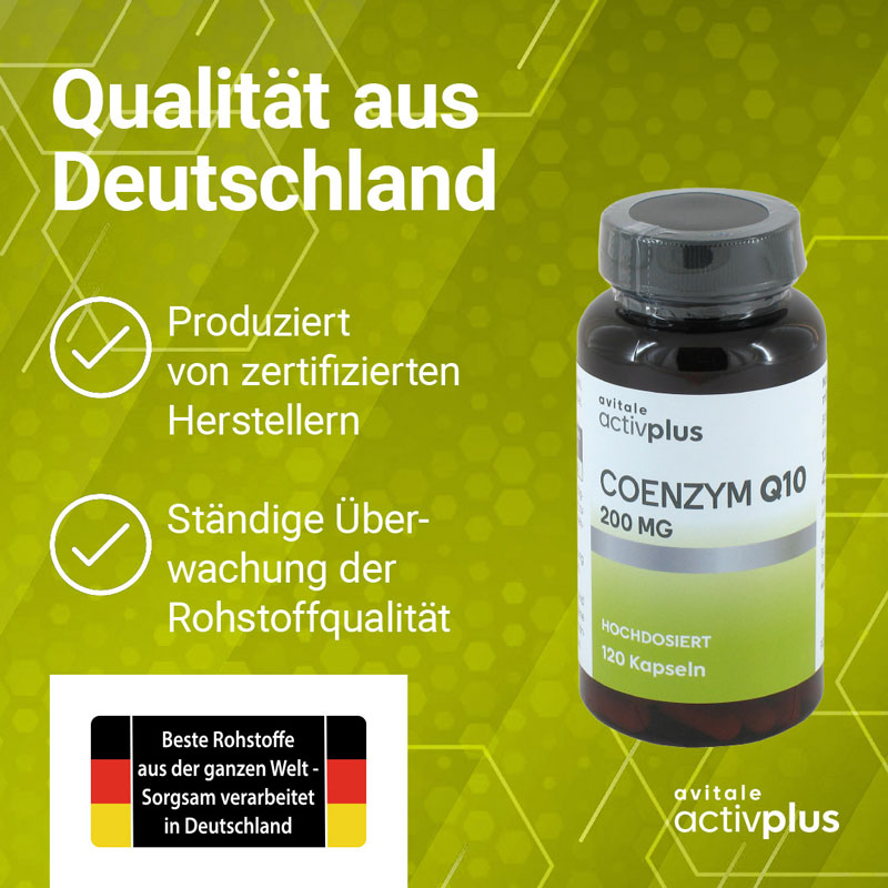 avitale activplus COENZYM Q10 200 MG 120 St Kapseln