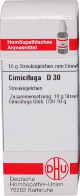 CIMICIFUGA D 30 Globuli 10 g Globuli