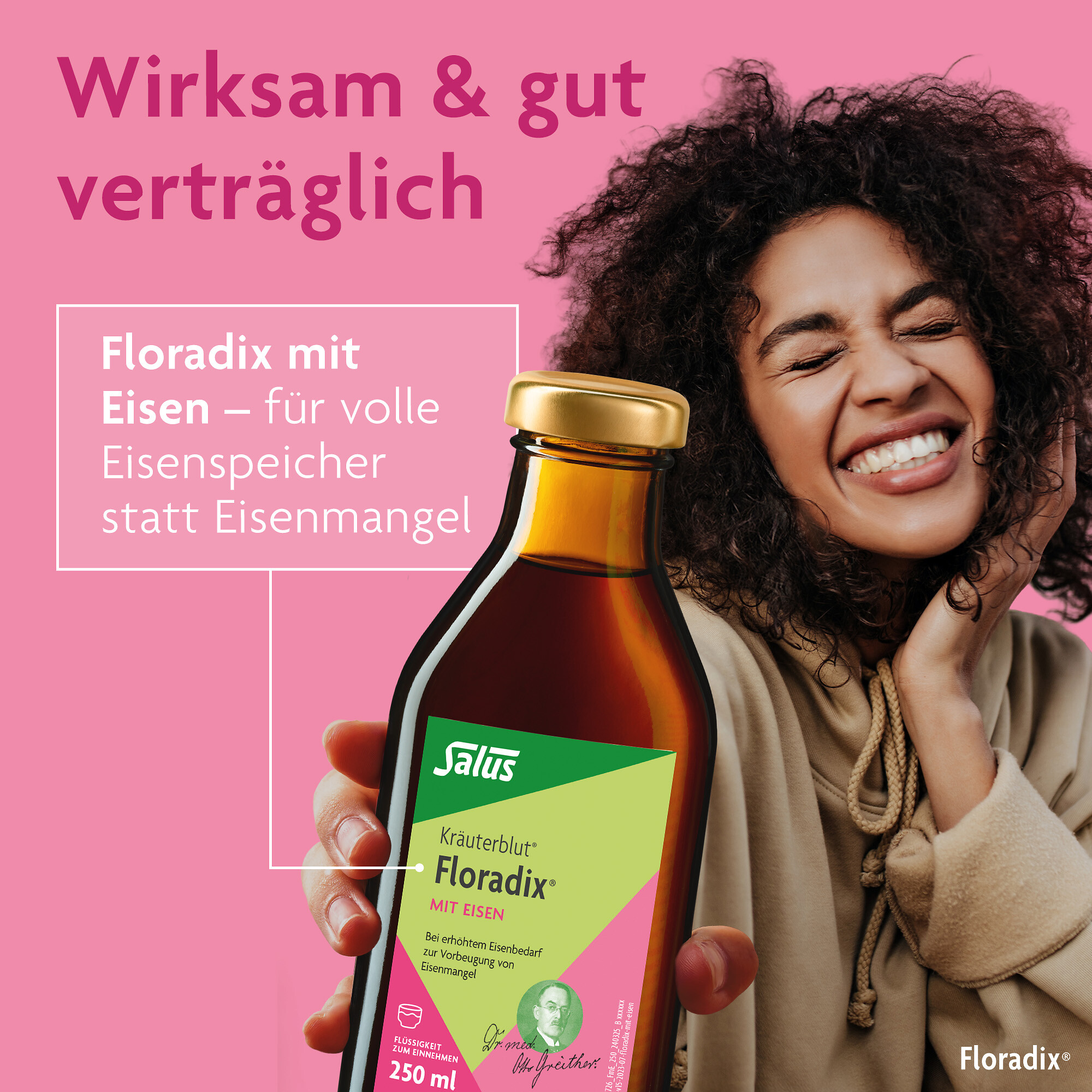 Kräuterblut Floradix MIT EISEN Salus 500 ml Lösung zum Einnehmen