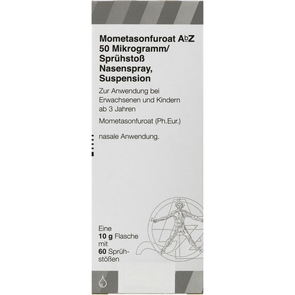 Mometasonfuroat AbZ 50 Mikrogramm/Sprühstoß 10 g Nasendosierspray