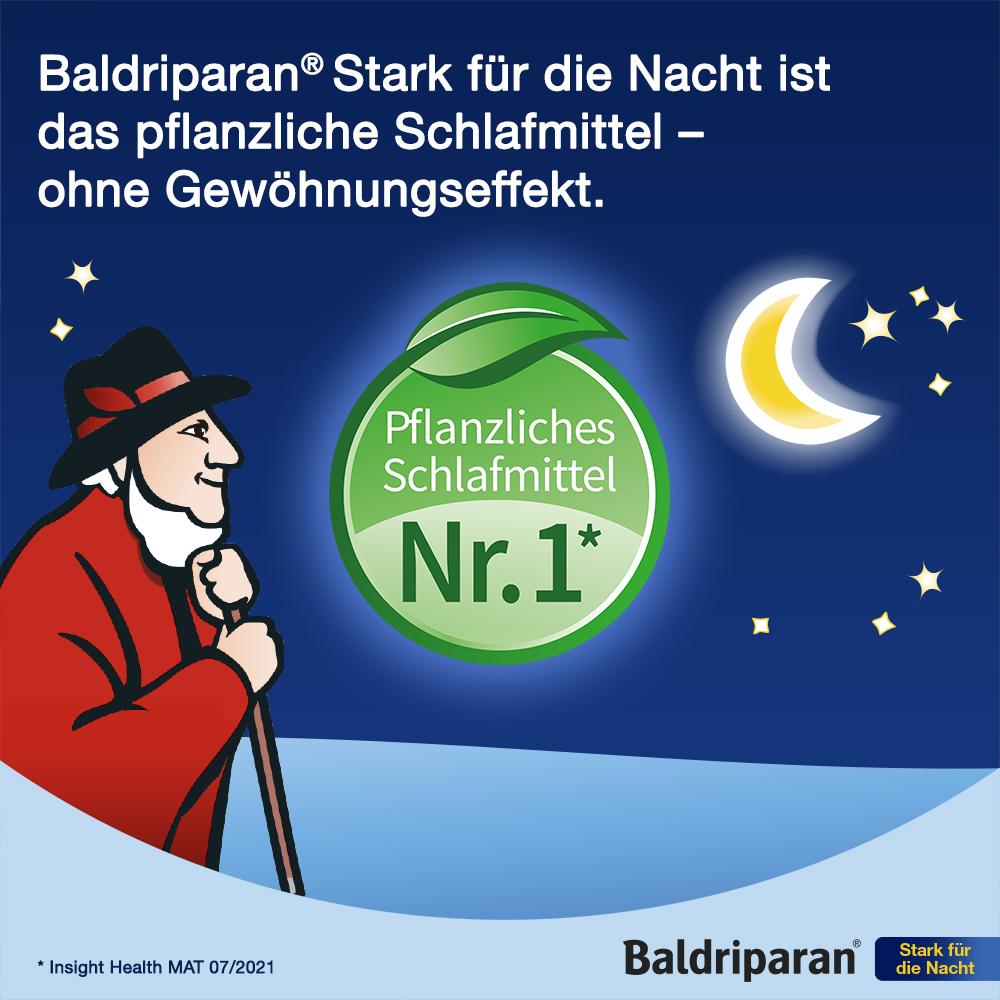 Baldriparan Stark für die Nacht 120 St Überzogene Tabletten