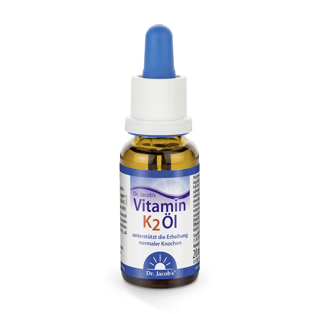 Dr. Jacob's Vitamin K2 Öl Alltrans MK7 640 Tropfen vegan