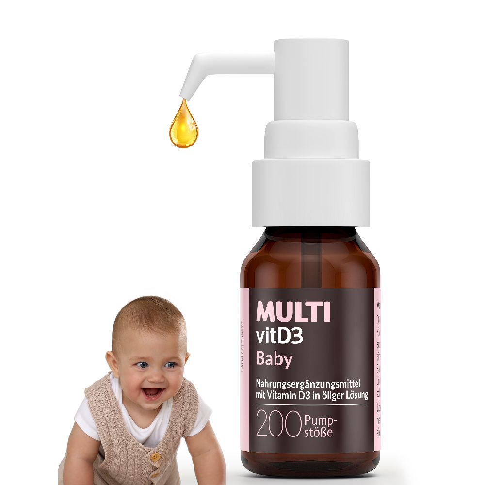 MULTIvitD3 Baby 10 ml Pumplösung