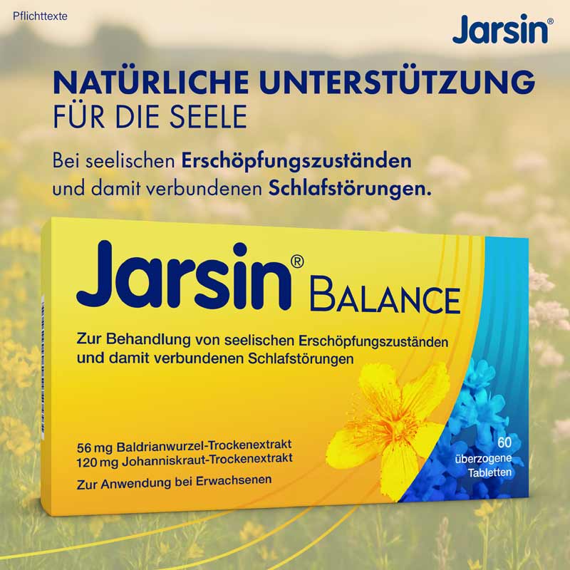 Jarsin BALANCE 60 St Überzogene Tabletten
