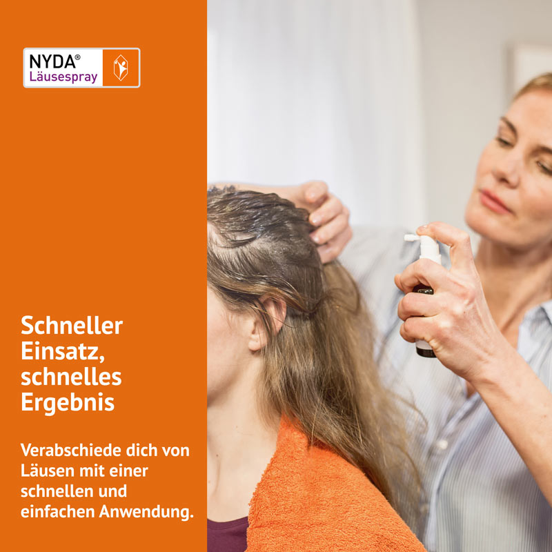 NYDA Läusespray gegen Kopfläuse & Nissen 50ml 50 ml Pumplösung