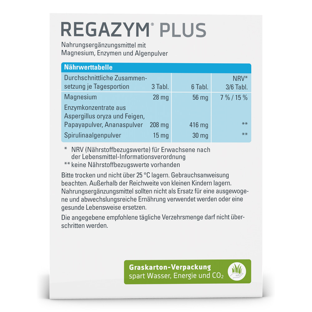 REGAZYM PLUS ENZYM-BALANCE 140 St Tabletten