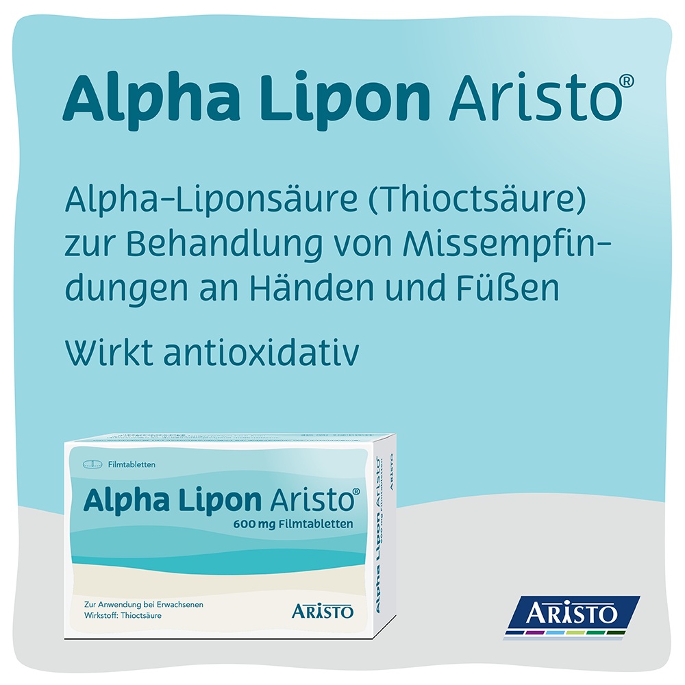 Alpha Lipon Aristo 600mg 100 St Filmtabletten