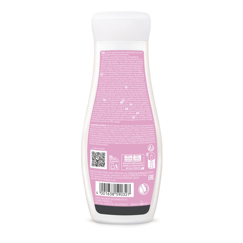 WELEDA Mum leichte Beine Frische-Gel 200 ml Gel