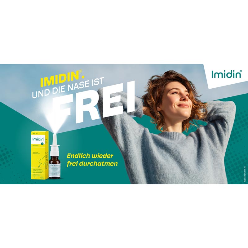 Imidin N Nasenspray Gegen Schnupfen  15 ml Nasenspray