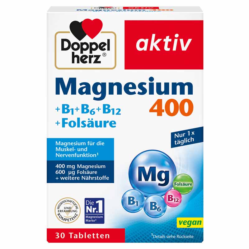 Doppelherz aktiv Magnesium 400  30 St Tabletten