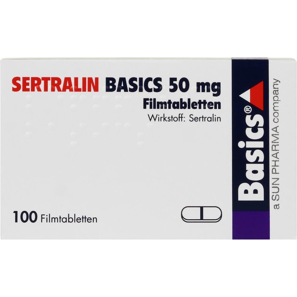 SERTRALIN BASICS 50mg 100 St Filmtabletten