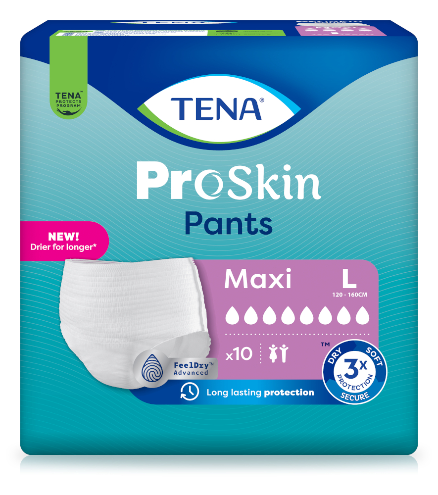 TENA PROskin Pants MAXI L 10 St