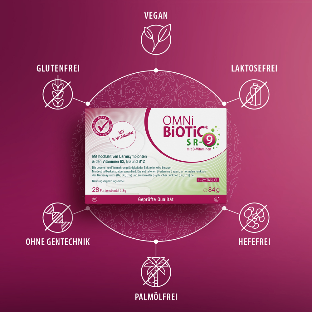 OMNi-BiOTiC SR-9 mit B-Vitaminen 28X3 g Pulver