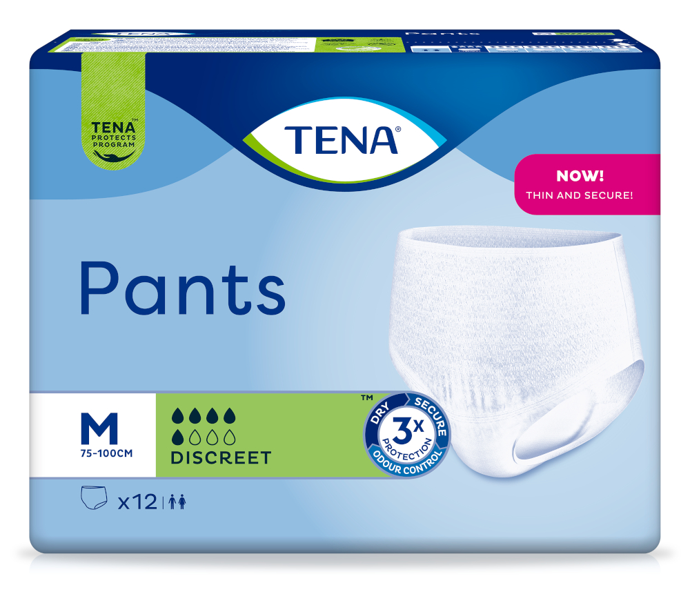 TENA Pants Discreet M bei Inkontinenz 12 St