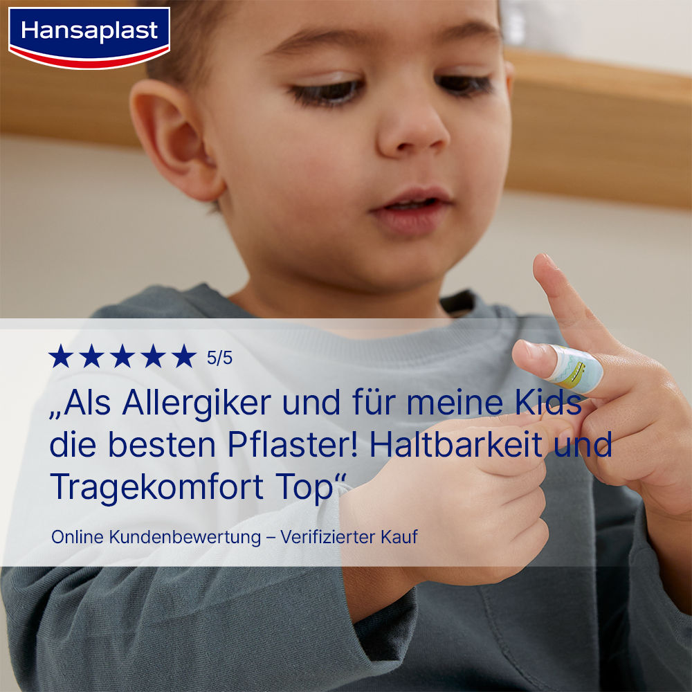 Hansaplast KIDS Strips 19x72mm + 20% Rabatt* 100 St Pflaster