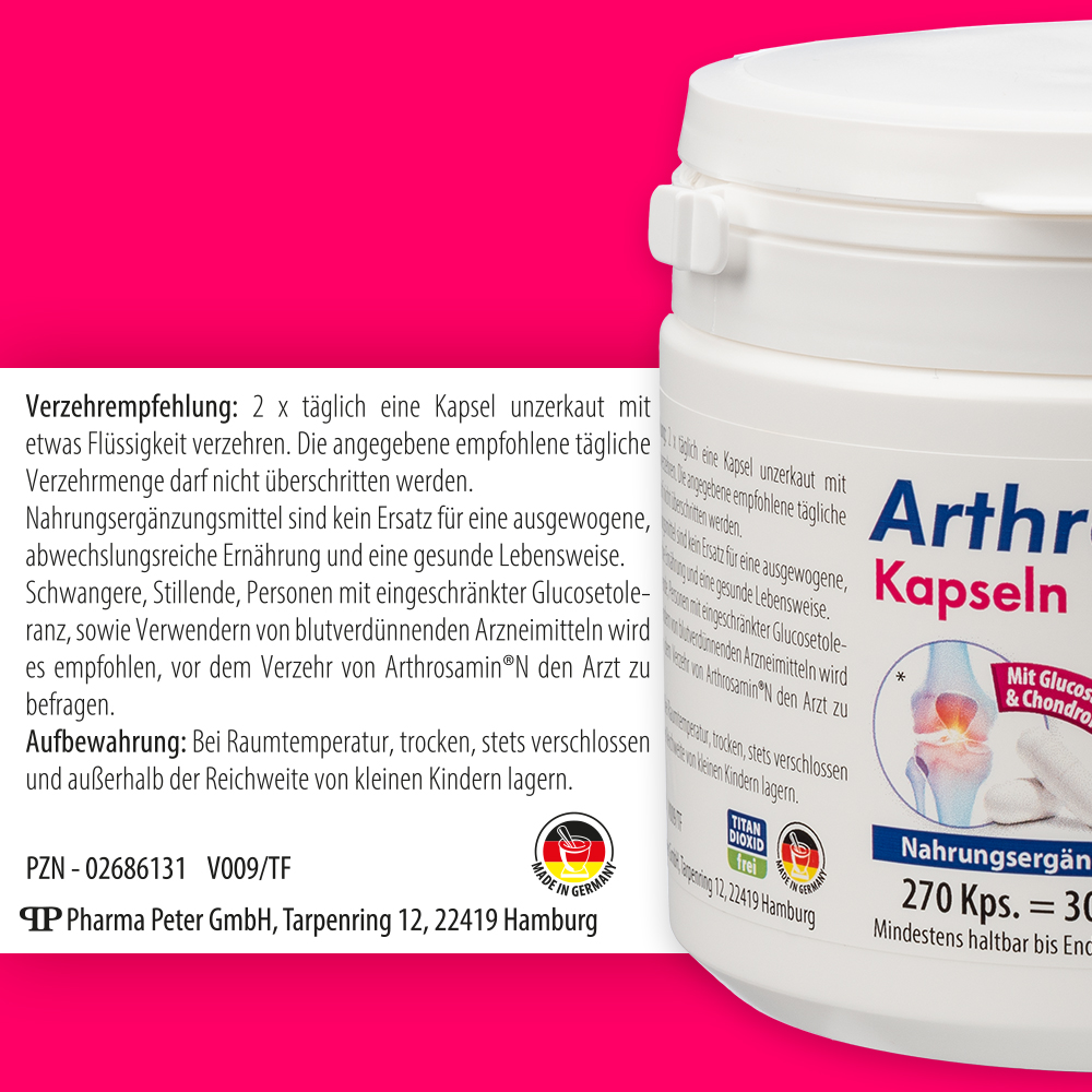 ARTHROSAMIN N Kapseln 270 St Kapseln