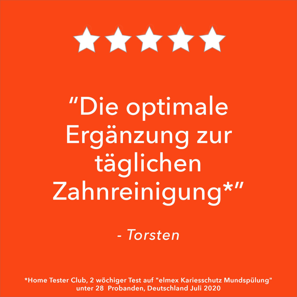elmex KARIESSCHUTZ Zahnspülung 400 ml Lösung