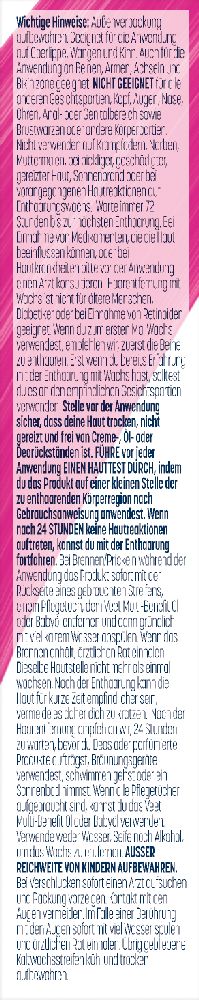 VEET Kaltwachs-Streifen Gesicht 20 St Streifen