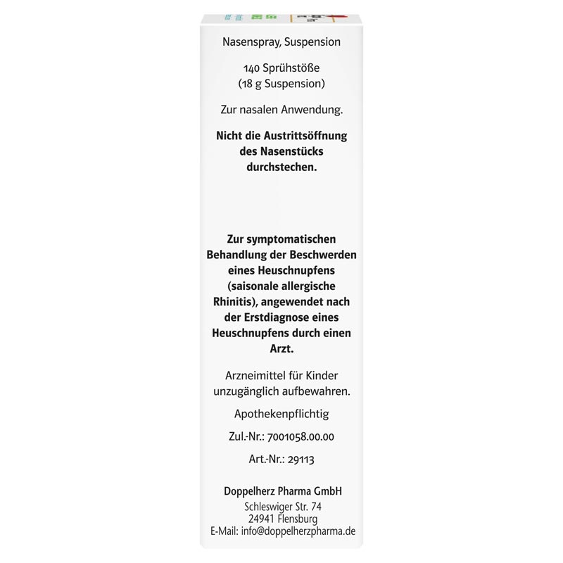 Doppelherz Pharma ALLERGO-MOMELIND  18 g Nasendosierspray