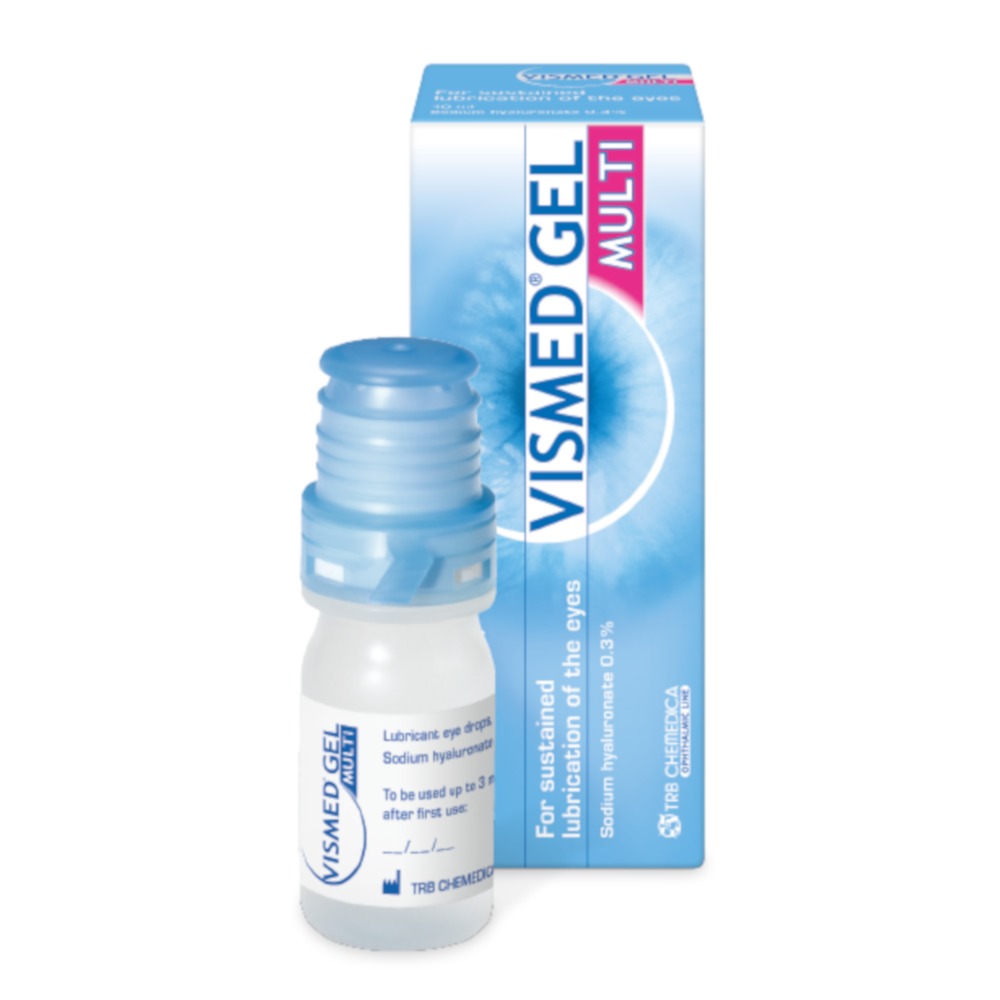 VISMED GEL MULTI Augentropfen 10 ml Augentropfen