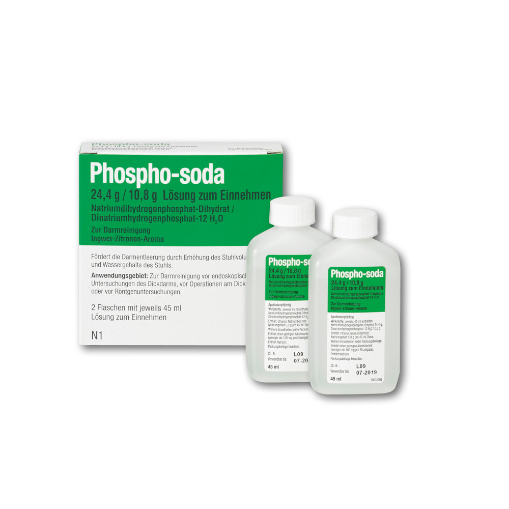PHOSPHO-soda 24,4 g/10,8 g Lösung zum Einnehmen 2X45 ml Lösung zum Einnehmen