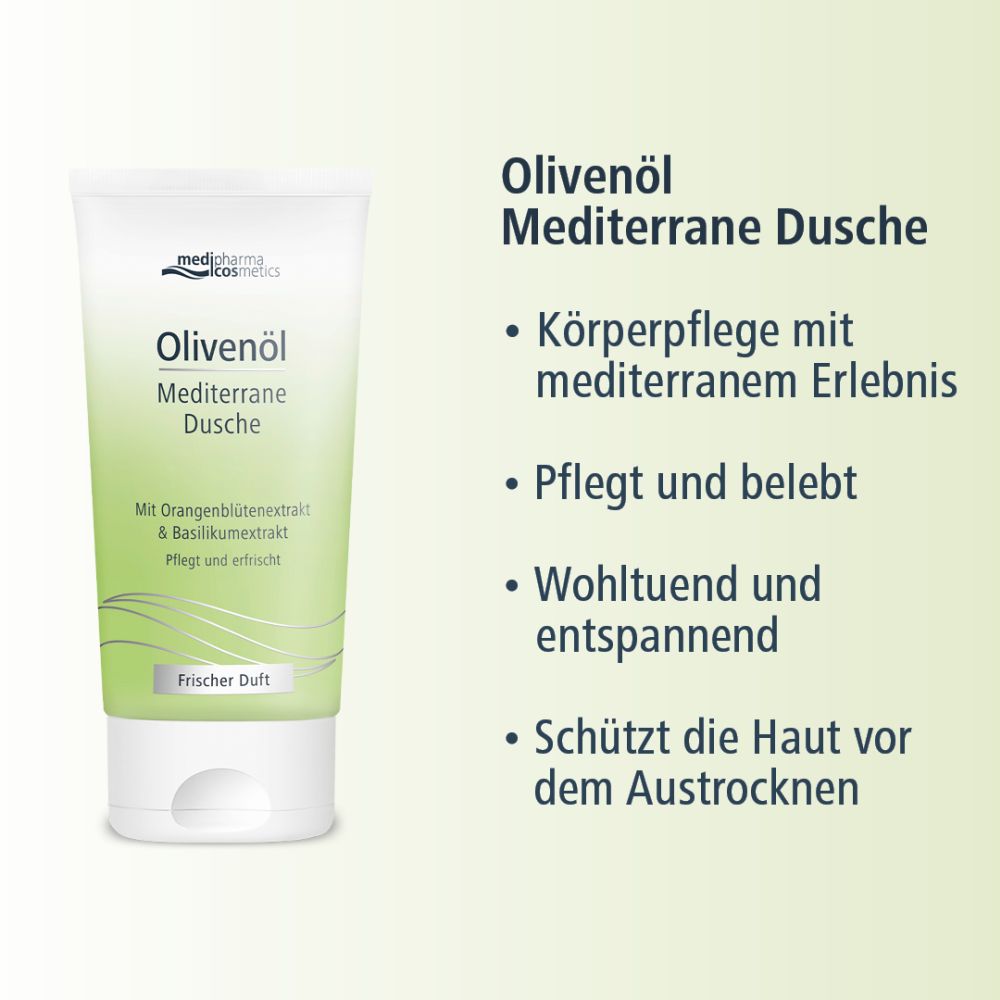 Olivenöl Mediterrane Dusche 150 ml Duschgel