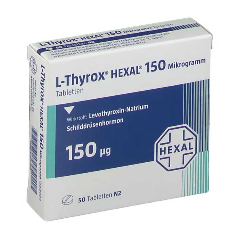 L-Thyrox HEXAL 150 50 St Tabletten