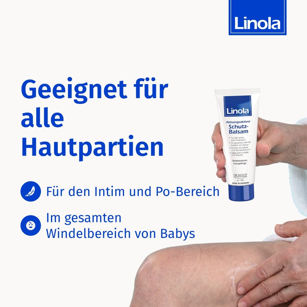 Linola Atmungsaktiver Schutz-Balsam 50 ml Balsam