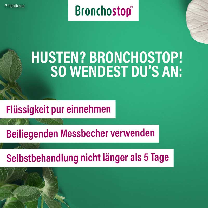 Bronchostop Sine Hustensaft 200 ml Flüssigkeit zum Einnehmen