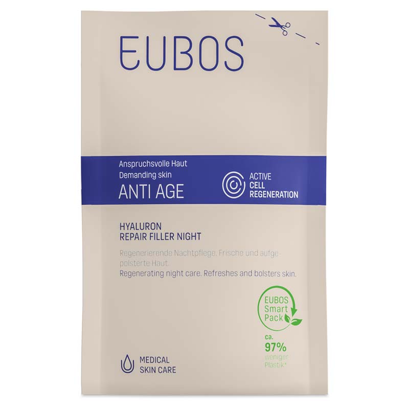 EUBOS ANTI AGE HYALURON REPAIR FILLER NIGHT 50 ml Creme