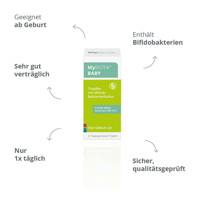 MyBIOTIK BABY 8 ml Flüssigkeit zum Einnehmen