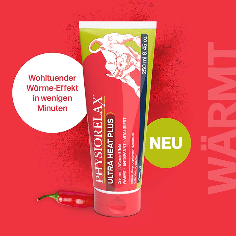 PHYSIORELAX ULTRA HEAT PLUS CREME - wärmt & entspannt