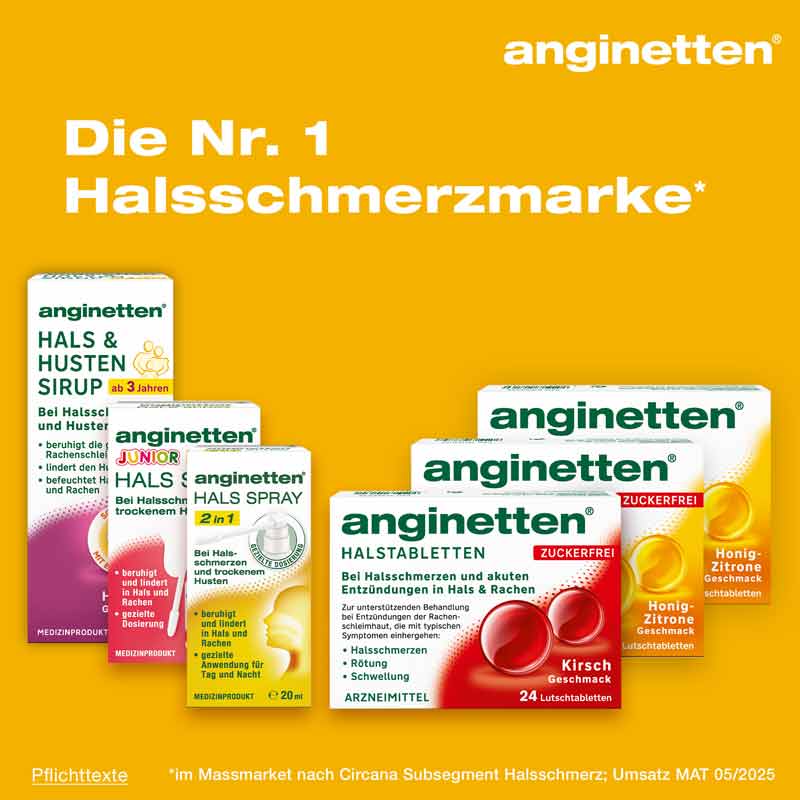 Anginetten zuckerfrei 24 St Lutschtabletten