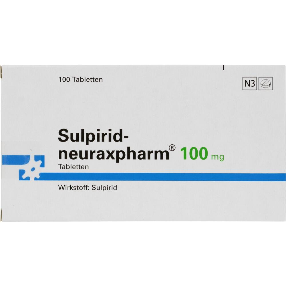 SULPIRID neuraxpharm 100 mg Tabletten 100 St Tabletten