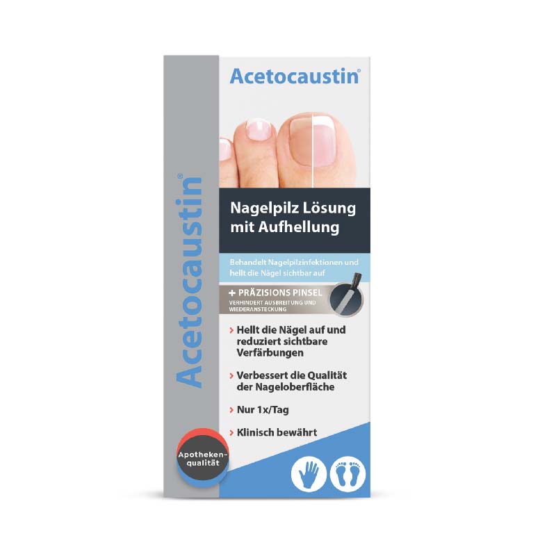 Acetocaustin Nagelpilz Lösung mit Aufhellung 9 ml Lösung