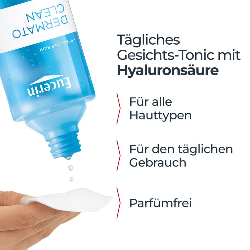 Eucerin DermatoCLEAN KLÄRENDES GESICHTSWASSER 200 ml Tonikum