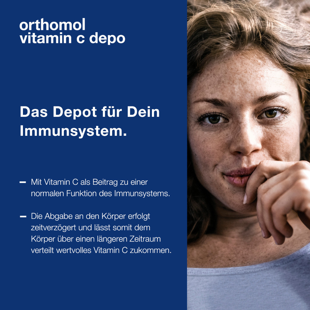 orthomol vitamin c depo - Nahrungsergänzungsmittel mit Depot-Wirkung - Tabletten